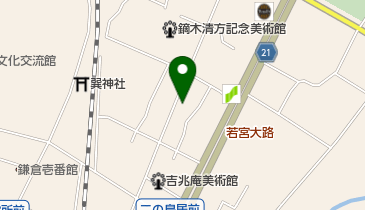 木綿屋鎌倉店の地図画像