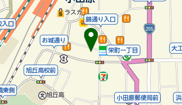 たかの友梨ビューティクリニック小田原万葉の湯店の地図画像