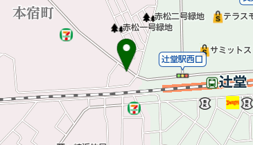 美容室Greenの地図画像