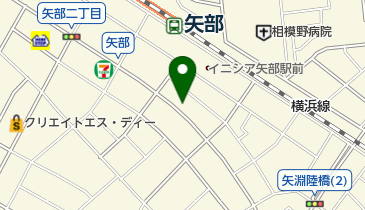 実戦空手道優心塾の地図画像