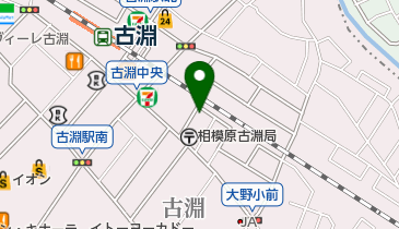 蒲田工業株式会社相模原営業所の地図画像