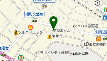 鹿沼台整骨院の地図画像