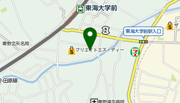 ジリオン東海大前店の地図画像
