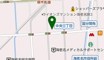 USボーカル教室海老名校の地図画像