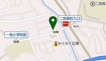 百合が丘児童館の地図画像