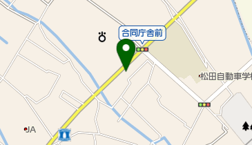 ビューティコーナーかわぐちの地図画像