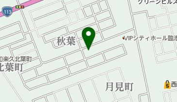 秋葉中央治療院の地図画像