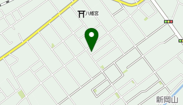 岡山整体療院の地図画像