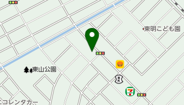 江南動物病院の地図画像