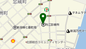 新潟市地域包括支援センター ふなえの地図画像