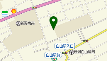 白山浦二丁目町内会集会所の地図画像
