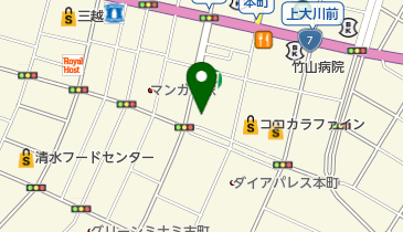 リーガルシューズ新潟東堀店の地図画像