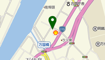 新商株式会社オートガススタンドの地図画像
