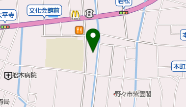 株式会社パコム野々市店の地図画像