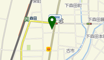 福井むつう整体院の地図画像