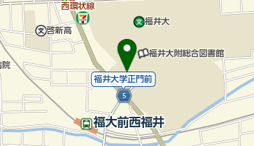 福井大学福応会の地図画像
