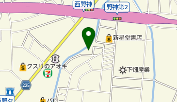 有限会社矢組の地図画像