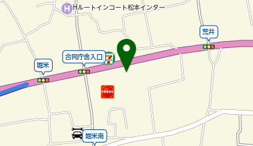 カギの救急車松本店の地図画像