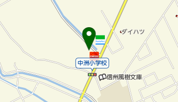 ふじや 中洲店の地図画像