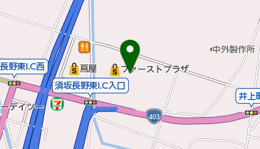 株式会社オグチ塗料長野営業所の地図画像