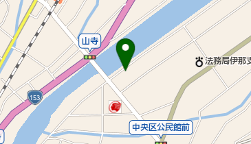 伊那市立 中間教室中学部の地図画像