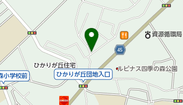 コワフェールアート理学美容院の地図画像