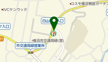白山整骨院の地図画像