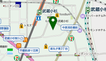 川崎市役所 市民文化局 かわさき市民活動センターの地図画像