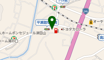保険テラス溝の口店の地図画像