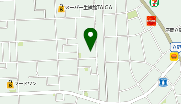 空手スクール錬心塾の地図画像