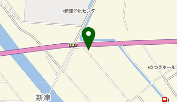 軽39.8万円専門 新津インター店の地図画像