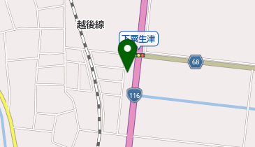 有限会社ヤマシノの地図画像