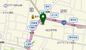 紙文房あらきの地図画像