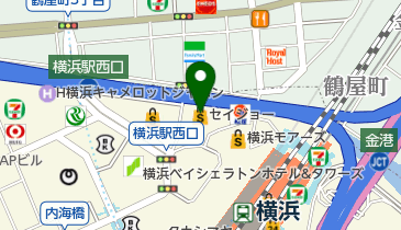 イーオン横浜本校の地図画像