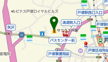 ビメンド戸塚店の地図画像