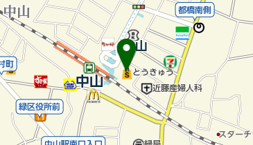 ラフィネ中山とうきゅう店の地図画像