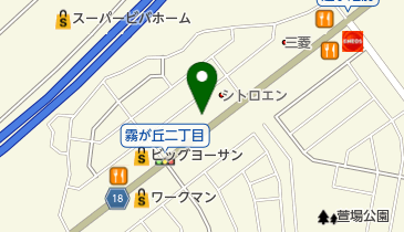 タックルベリー横浜十日市場店の地図画像