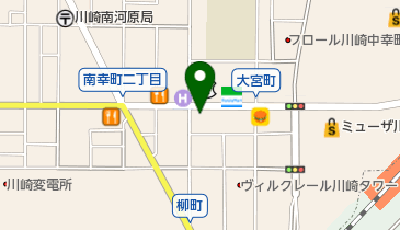 川崎整体健療院の地図画像