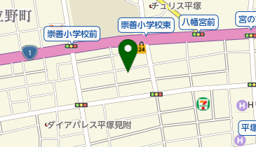 スナック仲間の地図画像