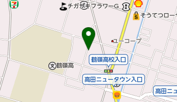 ペルマ美容室の地図画像