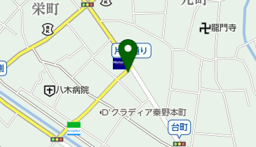 ラケットや秦野店の地図画像