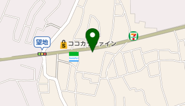 コインランドリーどるふぃんの地図画像