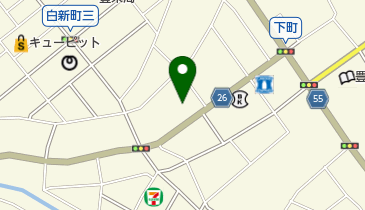 かまた靴店 作業店の地図画像