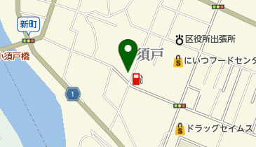 かざま呉服店ブライダル店の地図画像