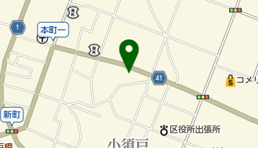 田中靴店の地図画像