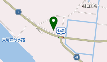 はり灸マッサージ院松井リバースの地図画像