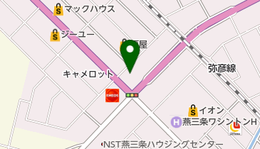株式会社福宝燕三条店の地図画像