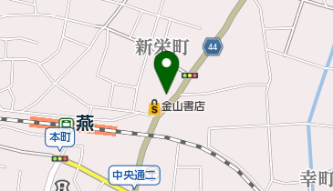 藍の地図画像
