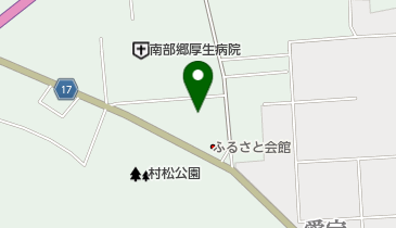 五泉市 村松武道館の地図画像