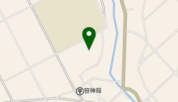 阿賀野市 笹神体育館の地図画像